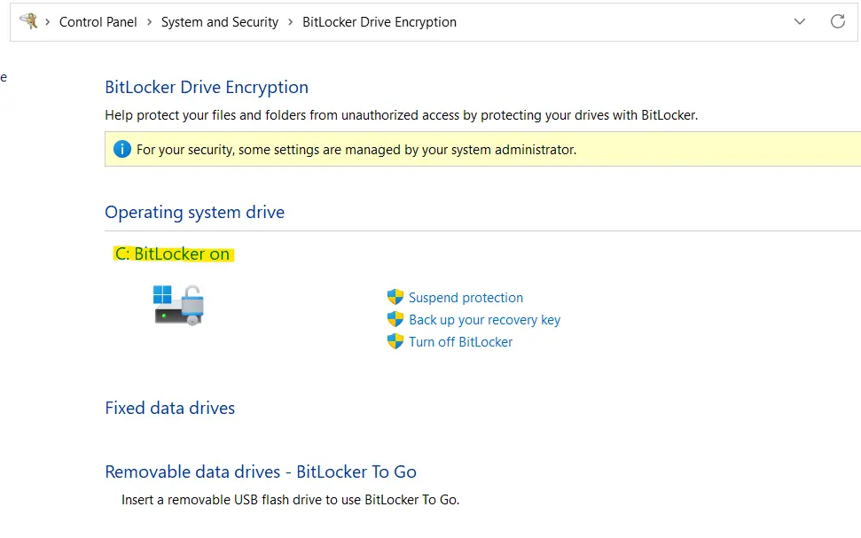 Bitlocker