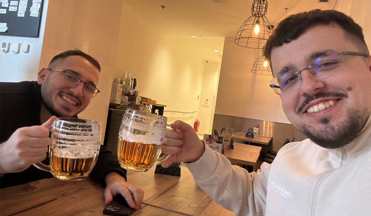 Mefat Shabani - serxho mefat beer prague serxho mefat beer prague
