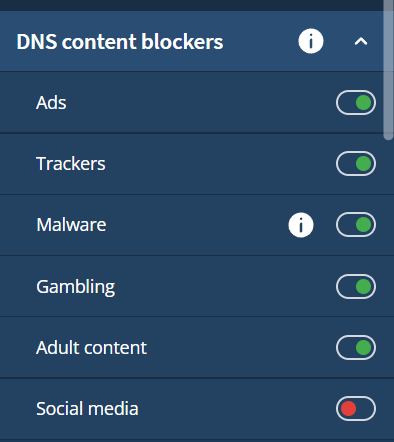 dnscontent blcoked