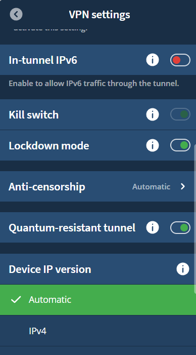 other vpnsetting