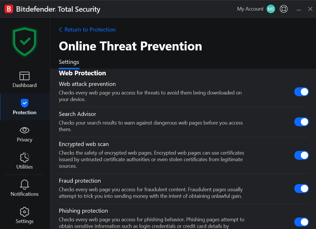 DB onlinethreat