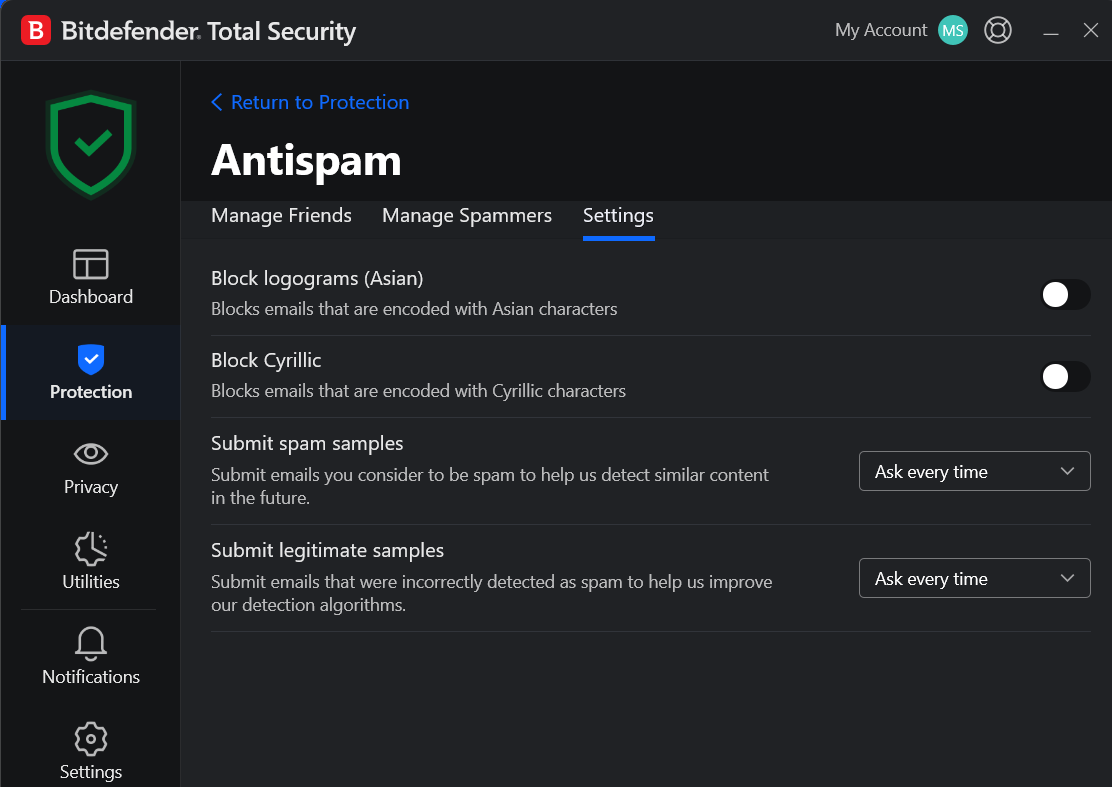 bitdefender antismap